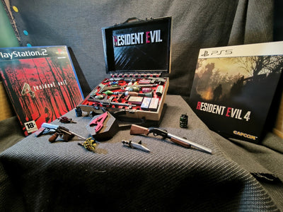 Resident Evil 4 Original and Remake Weapons and Item Case, Interchangeable Piece Puzzle